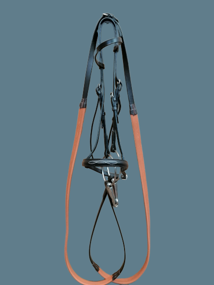 leather race bridle, race bridle, hand stitched ,English leather,
