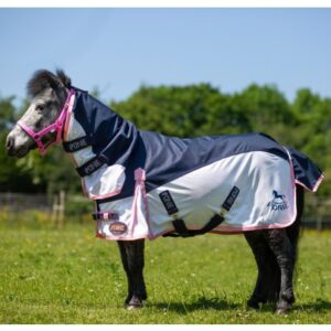 Showerproof Ponie turnout fly combo